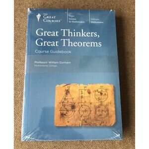 2010 Great Courses Thinkers Theorems Science Euclid Newton DVD & Guidebook New